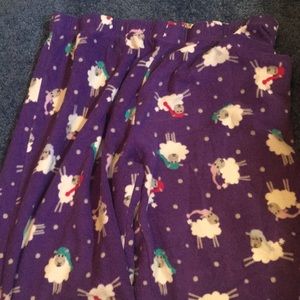 sheep pajama pants